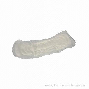 155mm panty liners with printed silicone paper